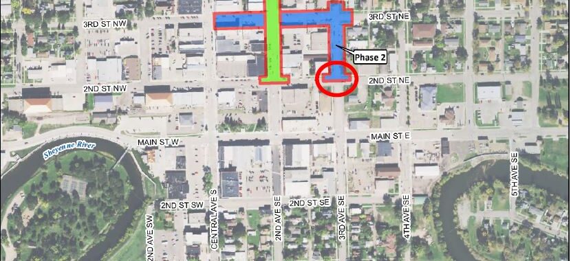 Paving improvements as of June 7, 2024.
